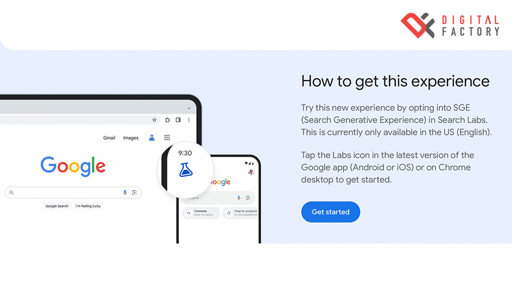 Google SGE คืออะไร ขับเคลื่อนด้วย AI